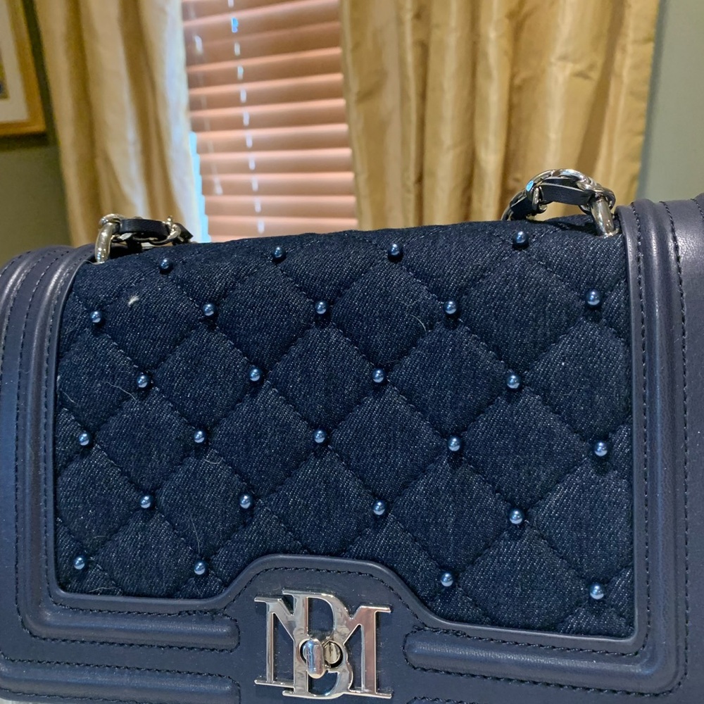 Badgley mischka vegan leather bag